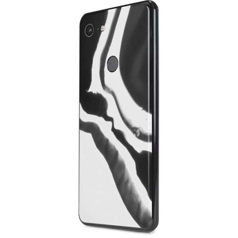 Black Marble Ink Google Pixel 3 XL Skin